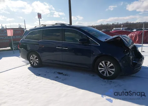 2014 Honda Odyssey Ex z USA, uszkodzony, nr VIN 5FNRL5H44EB085601